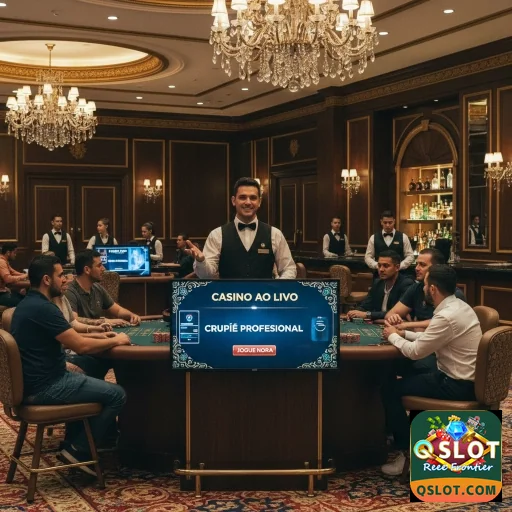 Jogadores se divertindo em um cassino online